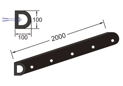 卸貨塊D-100  A050008