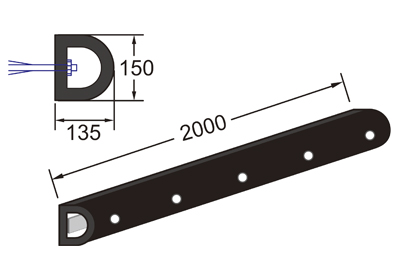 卸貨塊D-150  A050009